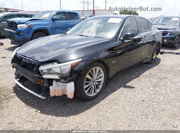 JN1EV7AR5JM431055 2018 INFINITI Q50 Black Front left