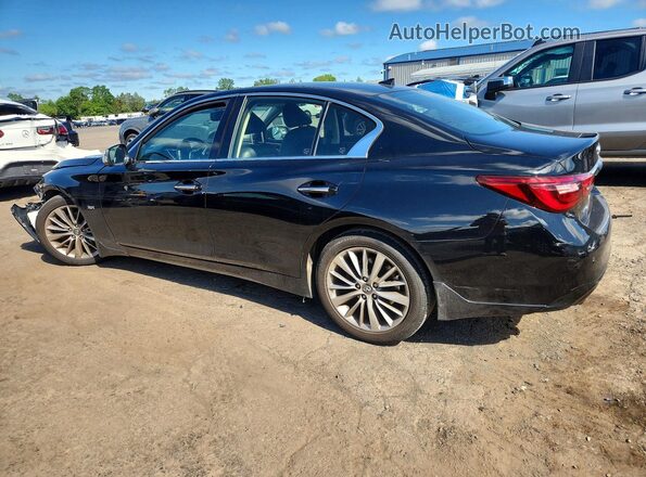 JN1EV7AR5JM611023 2018 INFINITI Q50 Black Задня ліва чверть
