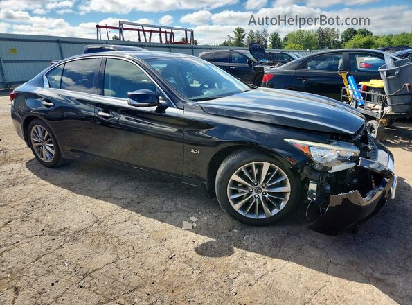 JN1EV7AR5JM611023 2018 INFINITI Q50 Black Передня права чверть