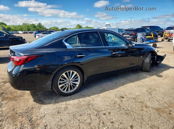 JN1EV7AR5JM611023 2018 INFINITI Q50 Black Задня права чверть
