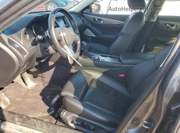 JN1EV7AR5LM252792 2020 INFINITI Q50 Gray წინა სალონის ხედი