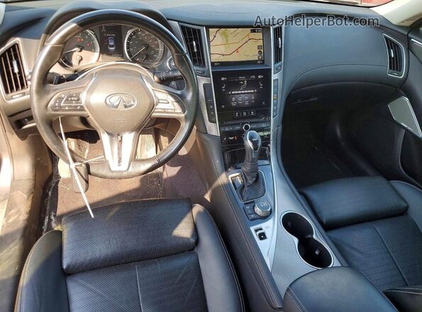 JN1EV7AR5LM252792 2020 INFINITI Q50 Gray წინა პანელის ხედი