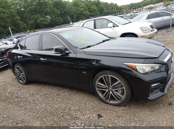 JN1EV7AR6HM833886 2017 INFINITI Q50 Black Widok zestawu wskaźników