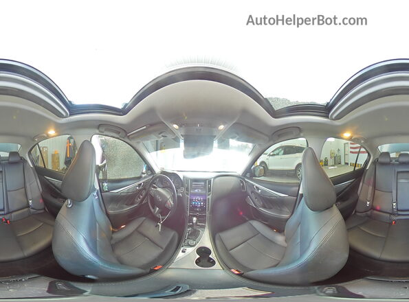 JN1EV7AR6HM834200 2017 INFINITI Q50 Blue Вид наклейки з VIN-кодом