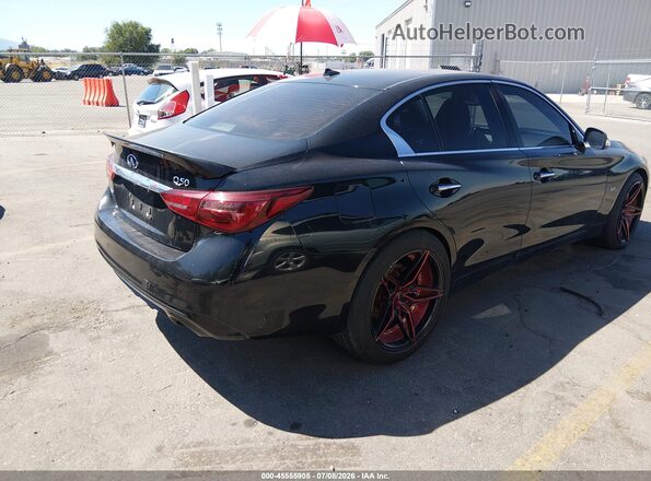 JN1EV7AR6JM433932 2018 INFINITI Q50 Черный Задняя правая четверть