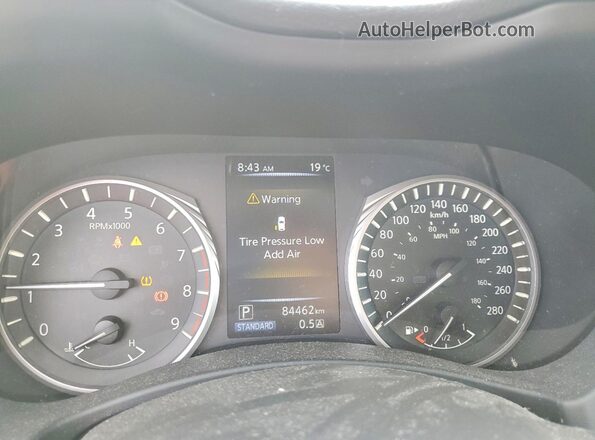 JN1EV7AR6JM611709 2018 INFINITI Q50 Black ხელსაწყოთა პანელის ხედი