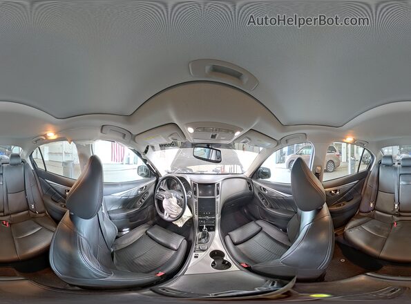 JN1EV7AR6JM611922 2018 INFINITI Q50 Black Панорамний вид салону 360°