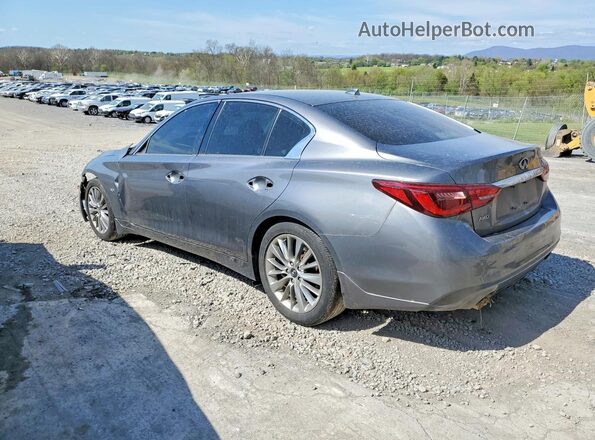 JN1EV7AR6KM554087 2019 INFINITI Q50 Black Հետևի ձախ