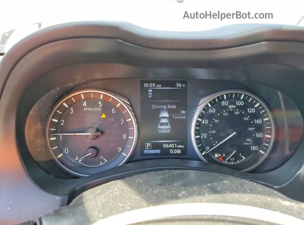 JN1EV7AR6KM554087 2019 INFINITI Q50 Black Սարքավորումների վահանակի տեսք