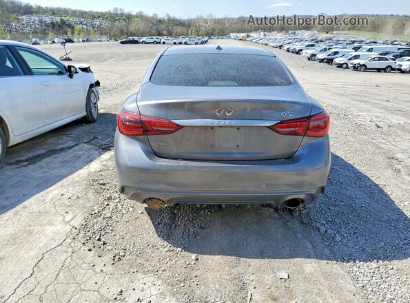 JN1EV7AR6KM554087 2019 INFINITI Q50 Black Հետևի տեսք