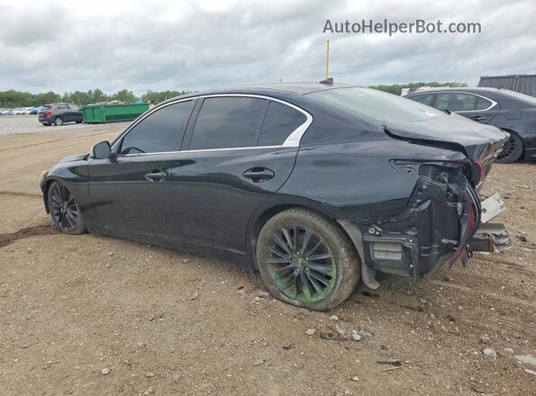JN1EV7AR6KM558091 2019 INFINITI Q50 Black Задня ліва чверть