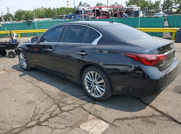 JN1EV7AR6KM593116 2019 INFINITI Q50 Black Задня ліва чверть