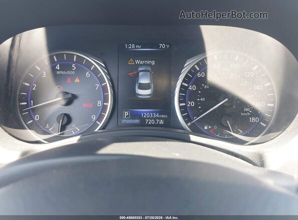 JN1EV7AR7HM831502 2017 INFINITI Q50 Brown უკანა სავარძლების ხედი