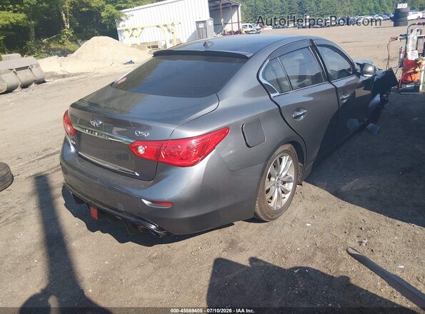 JN1EV7AR7HM836067 2017 INFINITI Q50 Gray Rear right