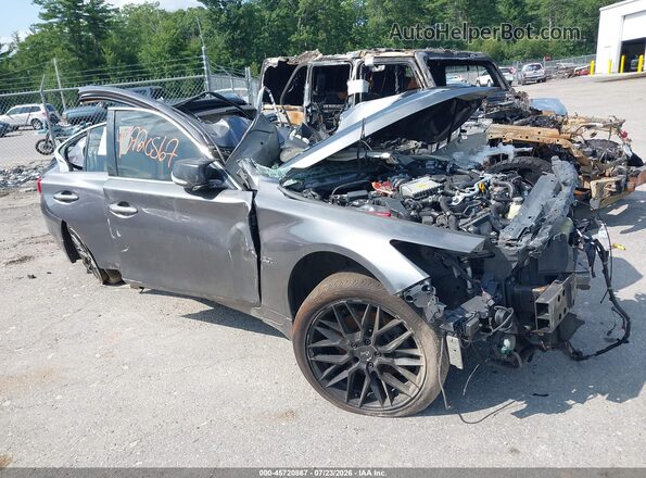 JN1EV7AR7HM837493 2017 INFINITI Q50 Серый 