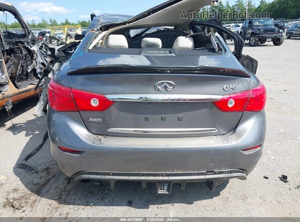 JN1EV7AR7HM837493 2017 INFINITI Q50 Серый 