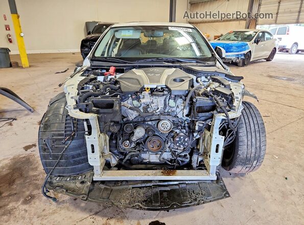JN1EV7AR7HM841642 2017 INFINITI Q50 White Вид спереду