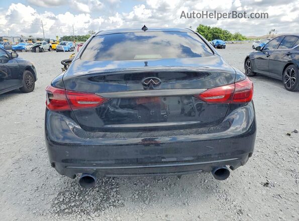 JN1EV7AR7JM445104 2018 INFINITI Q50 Black Rear view