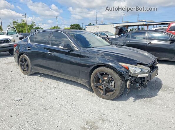 JN1EV7AR7JM445104 2018 INFINITI Q50 Black Front right