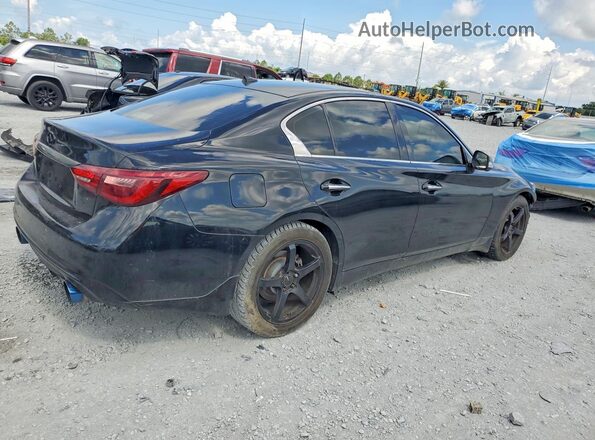 JN1EV7AR7JM445104 2018 INFINITI Q50 Black Rear right