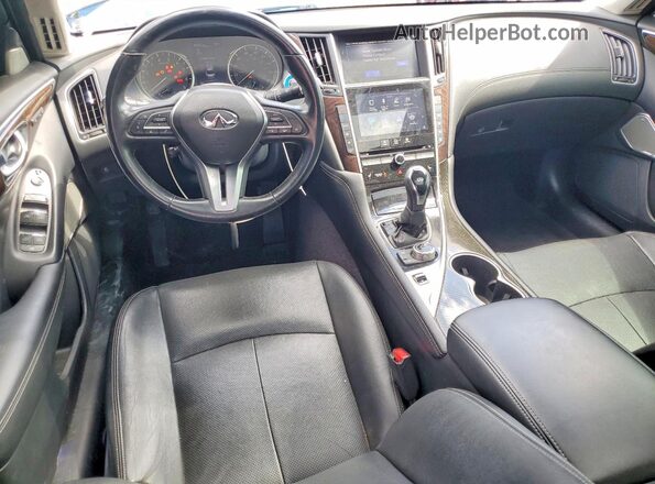 JN1EV7AR7JM445104 2018 INFINITI Q50 Black Dashboard view