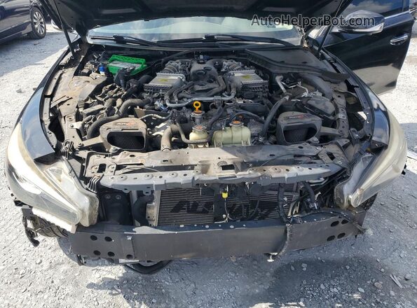 JN1EV7AR7JM445104 2018 INFINITI Q50 Black Rear interior view