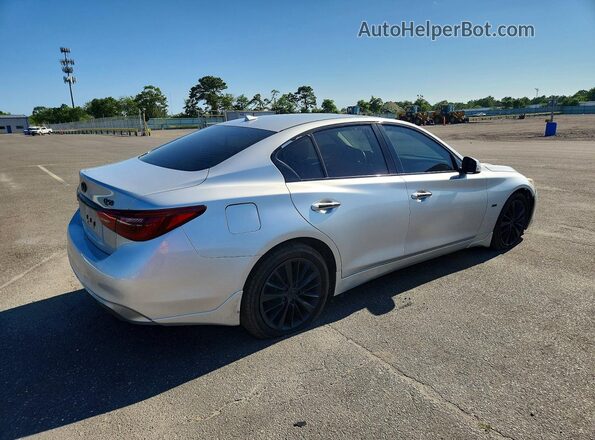 JN1EV7AR7JM611699 2018 INFINITI Q50 Gray Trasero derecho