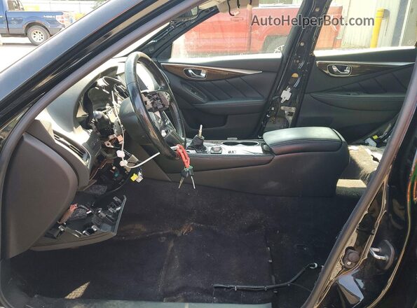 JN1EV7AR7KM556799 2019 INFINITI Q50 Black Սալոնի դիմացի տեսք