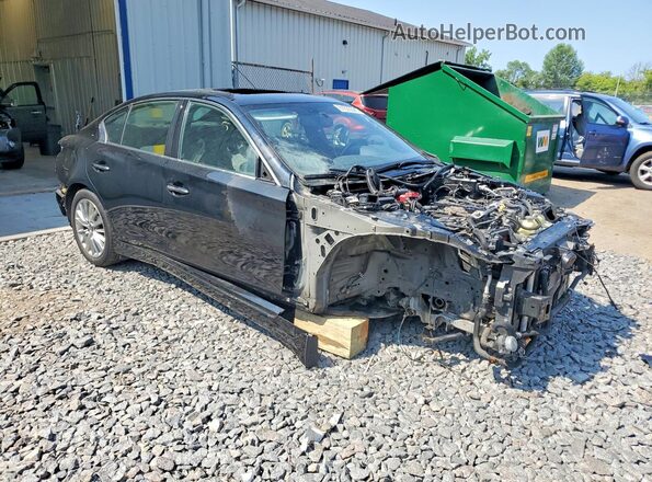 JN1EV7AR7KM556799 2019 INFINITI Q50 Black Առջևի աջ