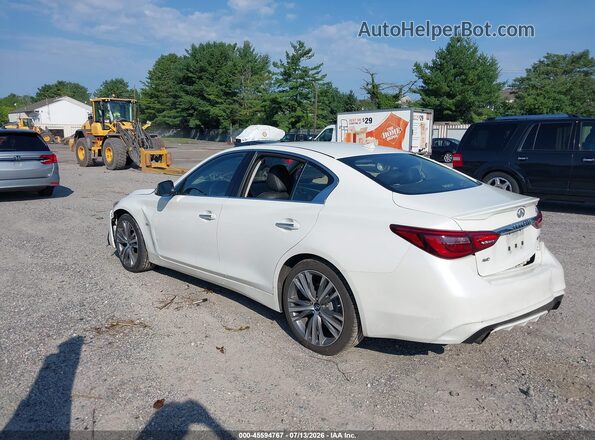 JN1EV7AR7LM251899 2020 INFINITI Q50 Белый Задняя левая четверть