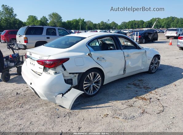 JN1EV7AR7LM251899 2020 INFINITI Q50 Белый Задняя правая четверть
