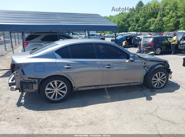 JN1EV7AR7LM257282 2020 INFINITI Q50 Gray Սալոնի հետևի տեսք