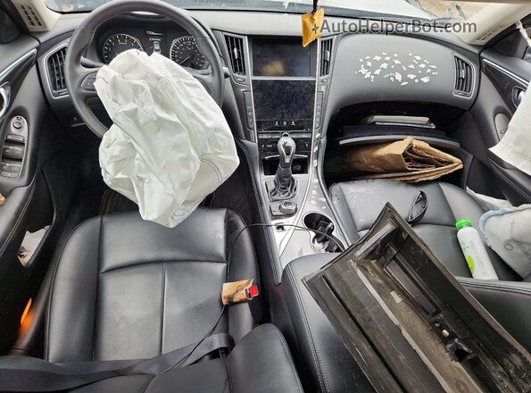 JN1EV7AR7RM631205 2024 INFINITI Q50 Gray Dashboard view