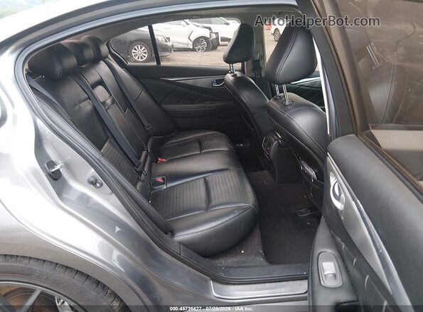 JN1EV7AR8GM344582 2016 INFINITI Q50 Gray VIN sticker view