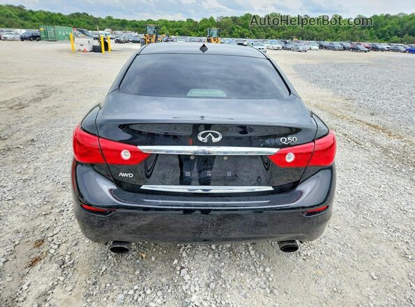 JN1EV7AR8HM831699 2017 INFINITI Q50 Black Widok z tyłu