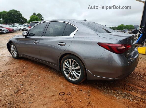 JN1EV7AR8JM433379 2018 INFINITI Q50 Gray Rear left
