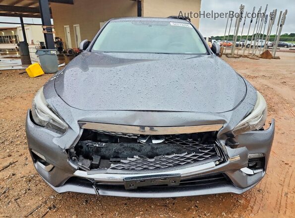JN1EV7AR8JM433379 2018 INFINITI Q50 Gray Front view