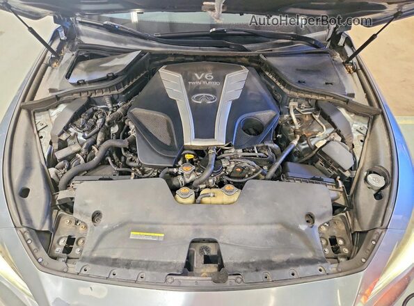 JN1EV7AR8JM436508 2018 INFINITI Q50 Silver უკანა სალონის ხედი