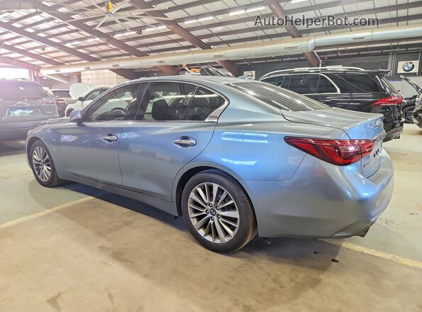 JN1EV7AR8JM436508 2018 INFINITI Q50 Silver უკანა მარცხენა