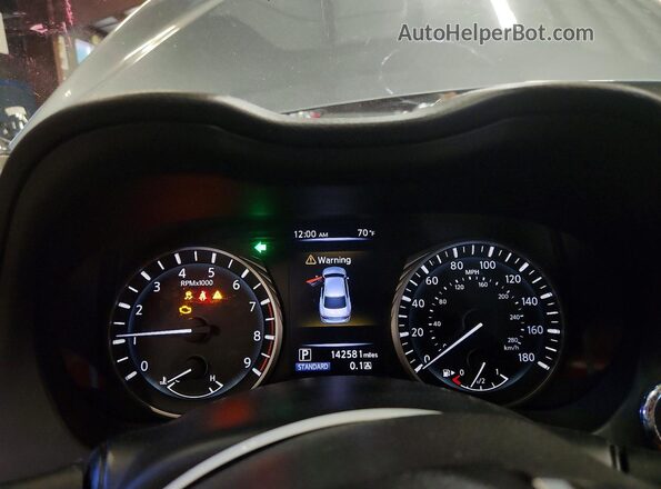 JN1EV7AR8JM436508 2018 INFINITI Q50 Silver ხელსაწყოთა პანელის ხედი