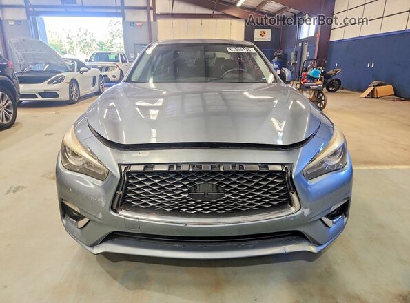 JN1EV7AR8JM436508 2018 INFINITI Q50 Silver წინა ხედი
