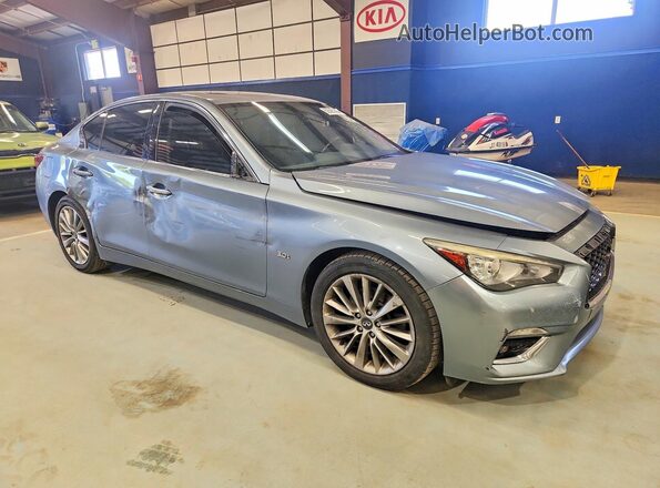 JN1EV7AR8JM436508 2018 INFINITI Q50 Silver წინა მარჯვენა