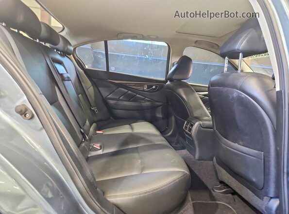 JN1EV7AR8JM436508 2018 INFINITI Q50 Silver უკანა სავარძლების ხედი