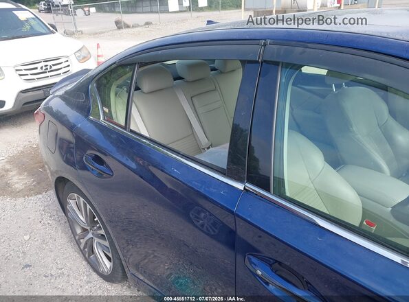JN1EV7AR8JM439456 2018 INFINITI Q50 Blue Դիմացի տեսք