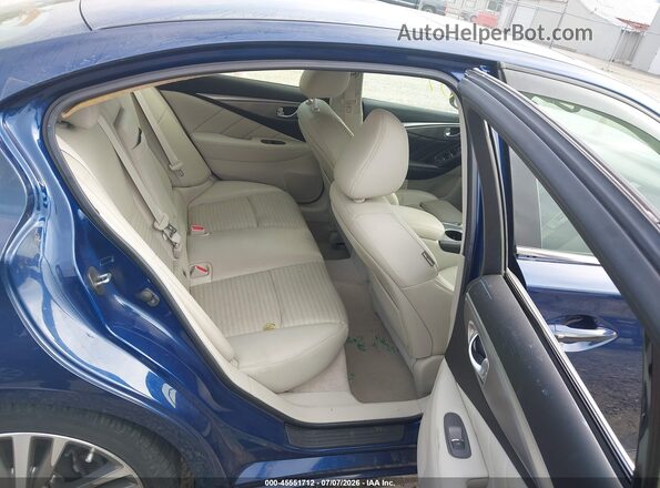 JN1EV7AR8JM439456 2018 INFINITI Q50 Blue VIN կոդի պիտակի տեսք