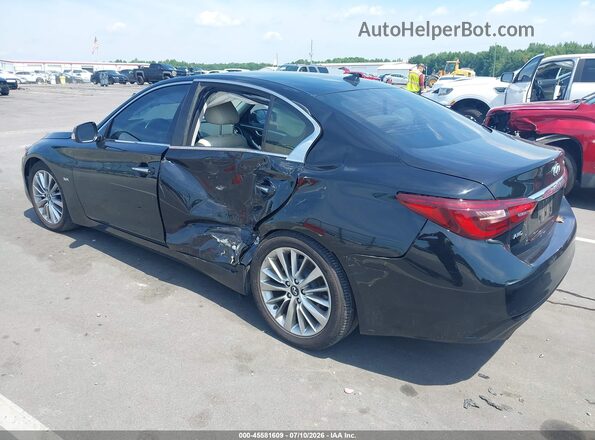 JN1EV7AR8KM555919 2019 INFINITI Q50 Black Հետևի ձախ