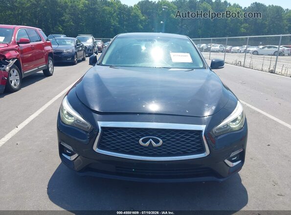 JN1EV7AR8KM555919 2019 INFINITI Q50 Black Սարքավորումների վահանակի տեսք