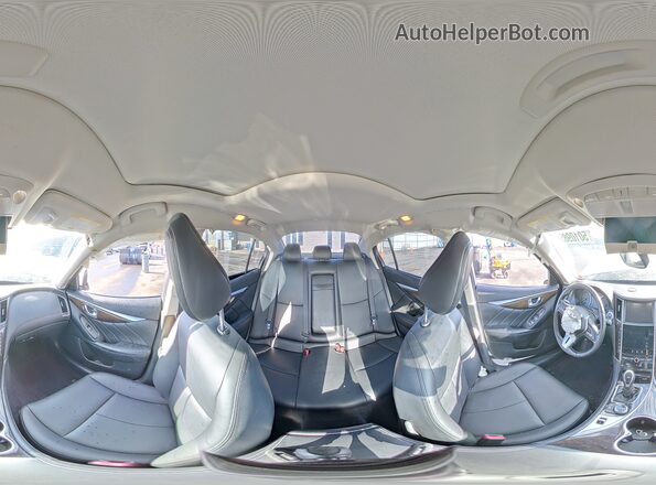 JN1EV7AR8KM557668 2019 INFINITI Q50 White სალონის 360-გრადუსიანი ხედი