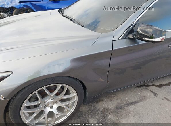 JN1EV7AR8LM252432 2020 INFINITI Q50 Gray Front view