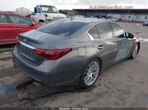 JN1EV7AR8LM252432 2020 INFINITI Q50 Gray Rear right